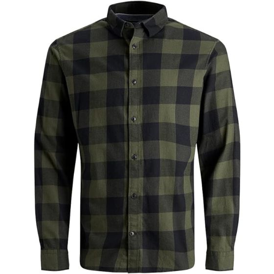 Jack and Jones Mens Gingham Shirt