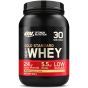 Optimum Nutrition Gold Standard Whey Protein Powder Muscle Building Supplements With Glutamine and Amino Acids, French Vanilla Creme, 30 Servings, 900 g, Packaging May Vary, 891 - 908 g