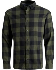 Jack and Jones Mens Gingham Shirt